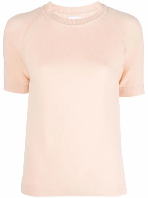 Barrie cashmere short-sleeved top