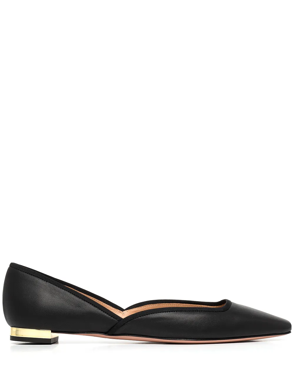 

Aquazzura flats Maia - Negro