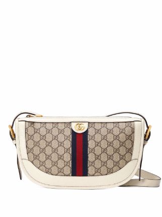 Authentic Gucci GG Supreme Canvas Ophidia Large Shoulder Tote Bag