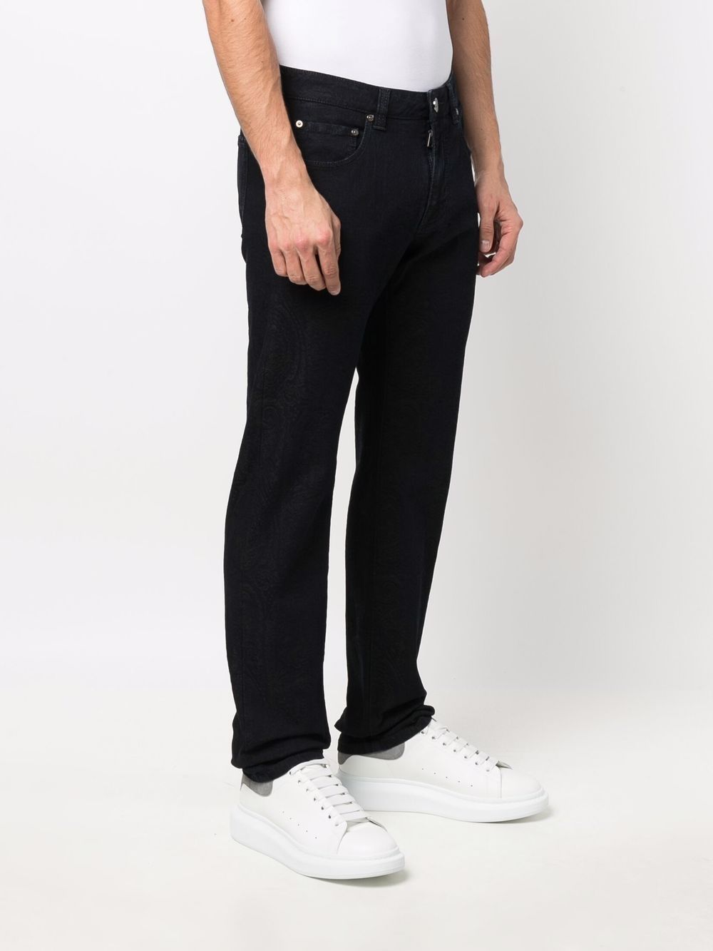 фото Etro прямые джинсы с заниженной талией