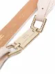 Elisabetta Franchi logo-plaque faux-leather belt
