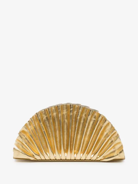 Cult Gaia Nala shell-detail mini clutch