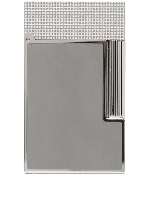 S.T. Dupont Ligne 2 diamond-pattern head lighter