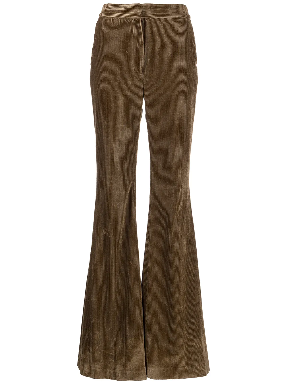 Adam Lippes Corduroy Flared Trousers - Farfetch