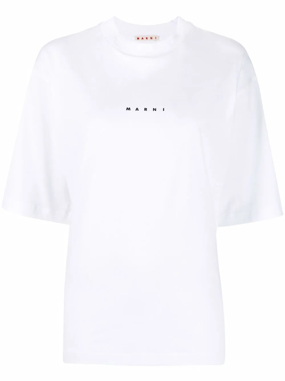 

Marni logo-print short-sleeve T-shirt - White