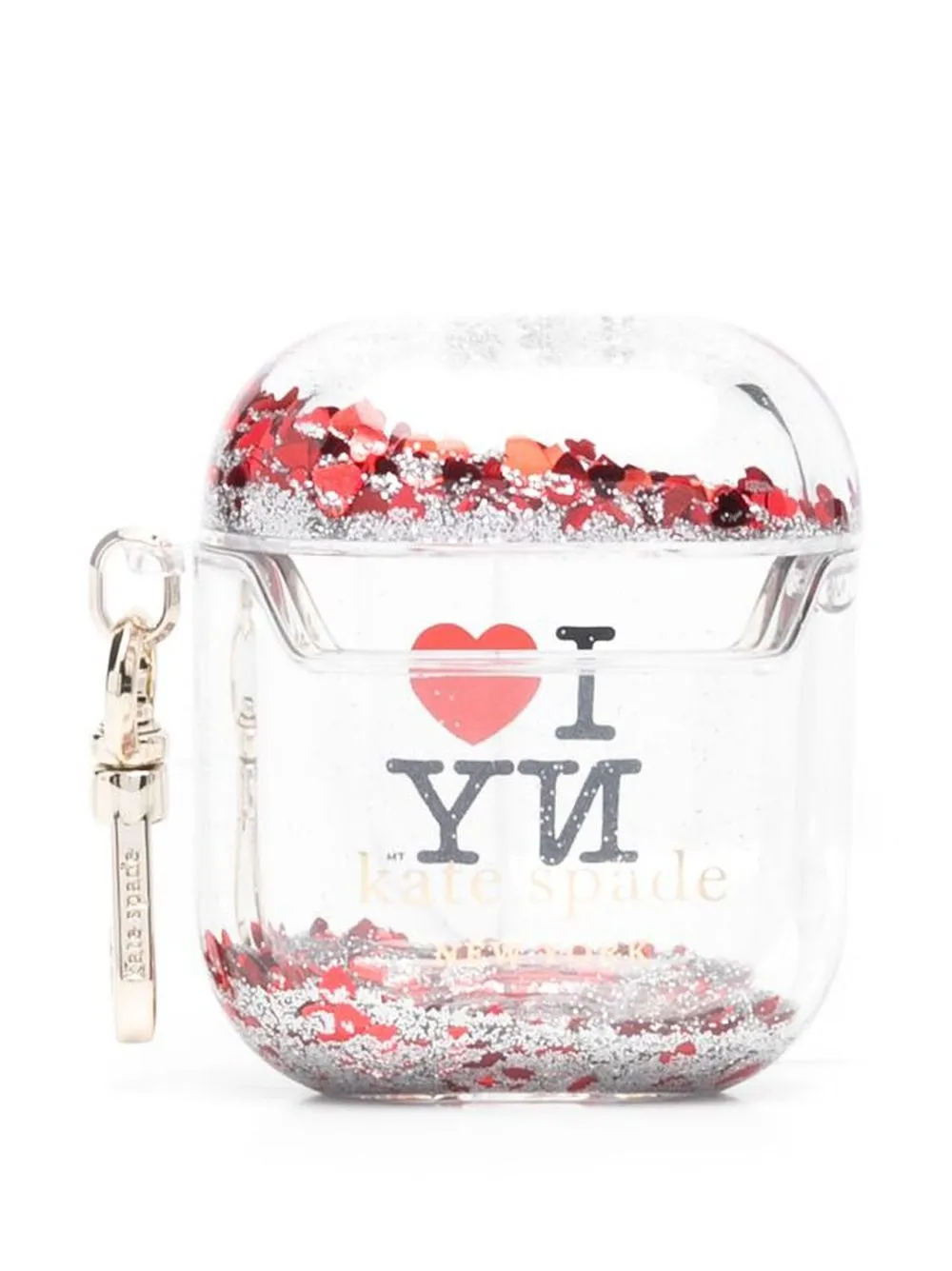 Kate Spade x I Heart Ny Liquid Glitter Airpod Case Farfetch