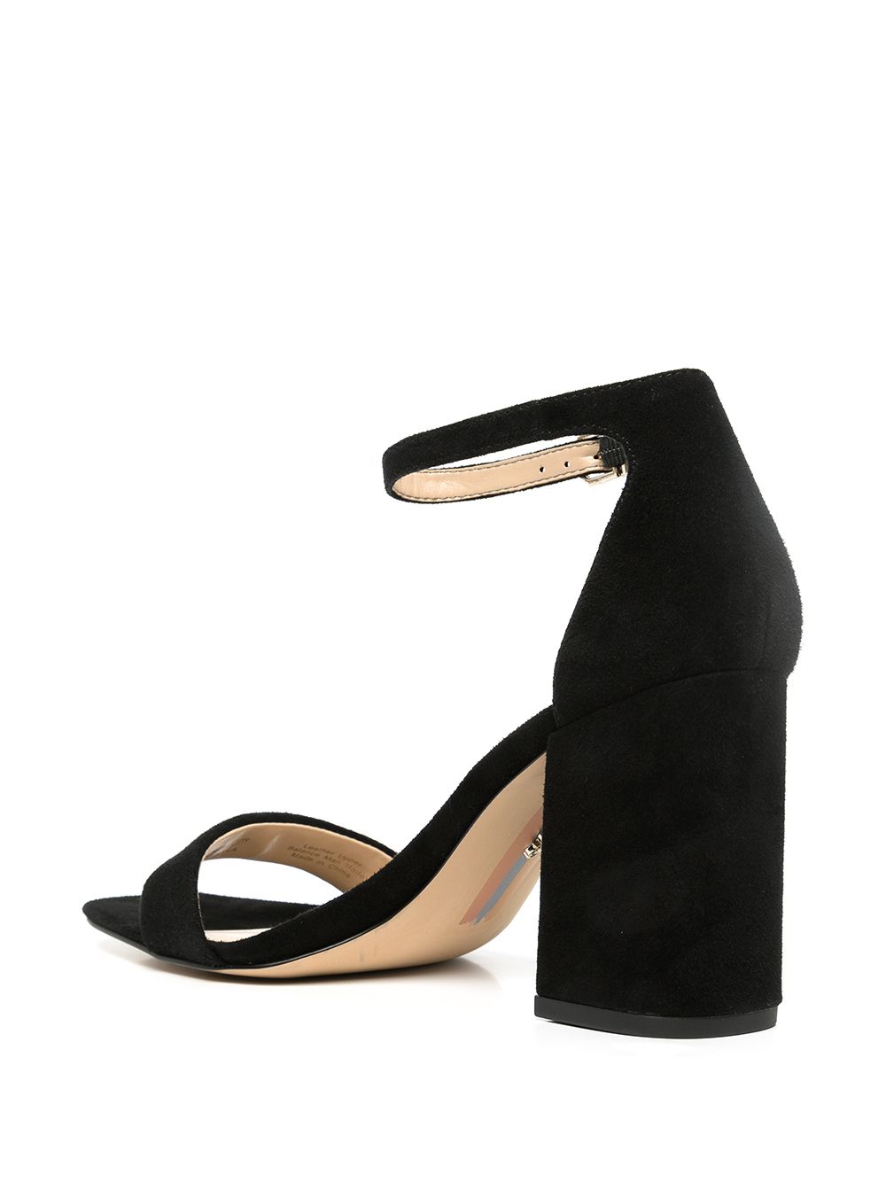 фото Sam edelman block-heel suede sandals