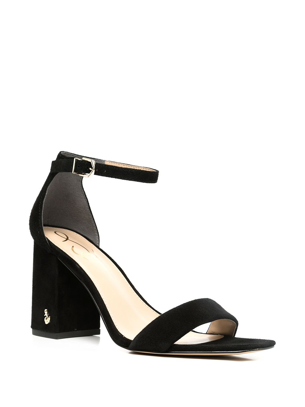 фото Sam edelman block-heel suede sandals