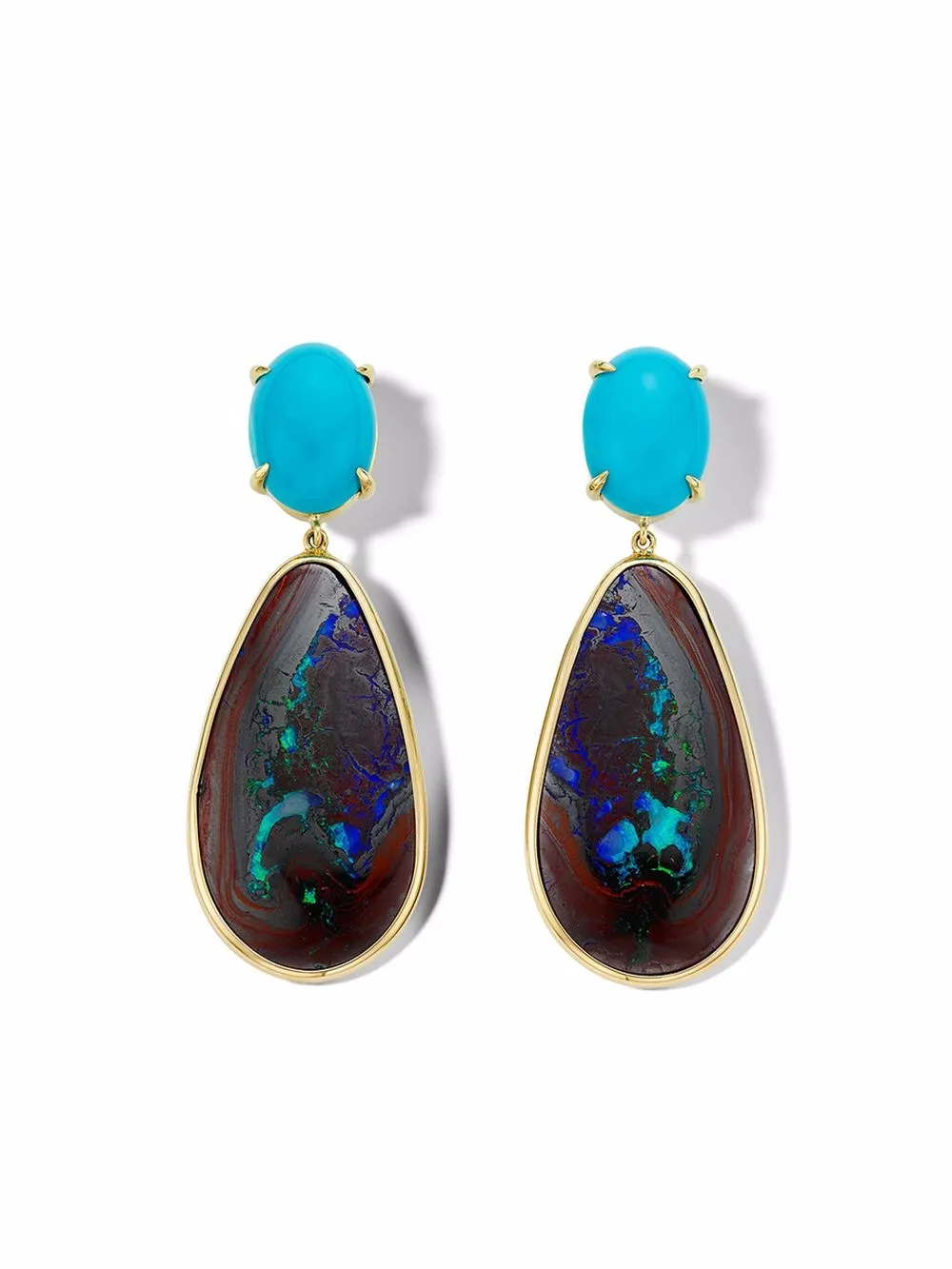 

IPPOLITA aretes Rock Candy en oro amarillo de 18kt - Dorado