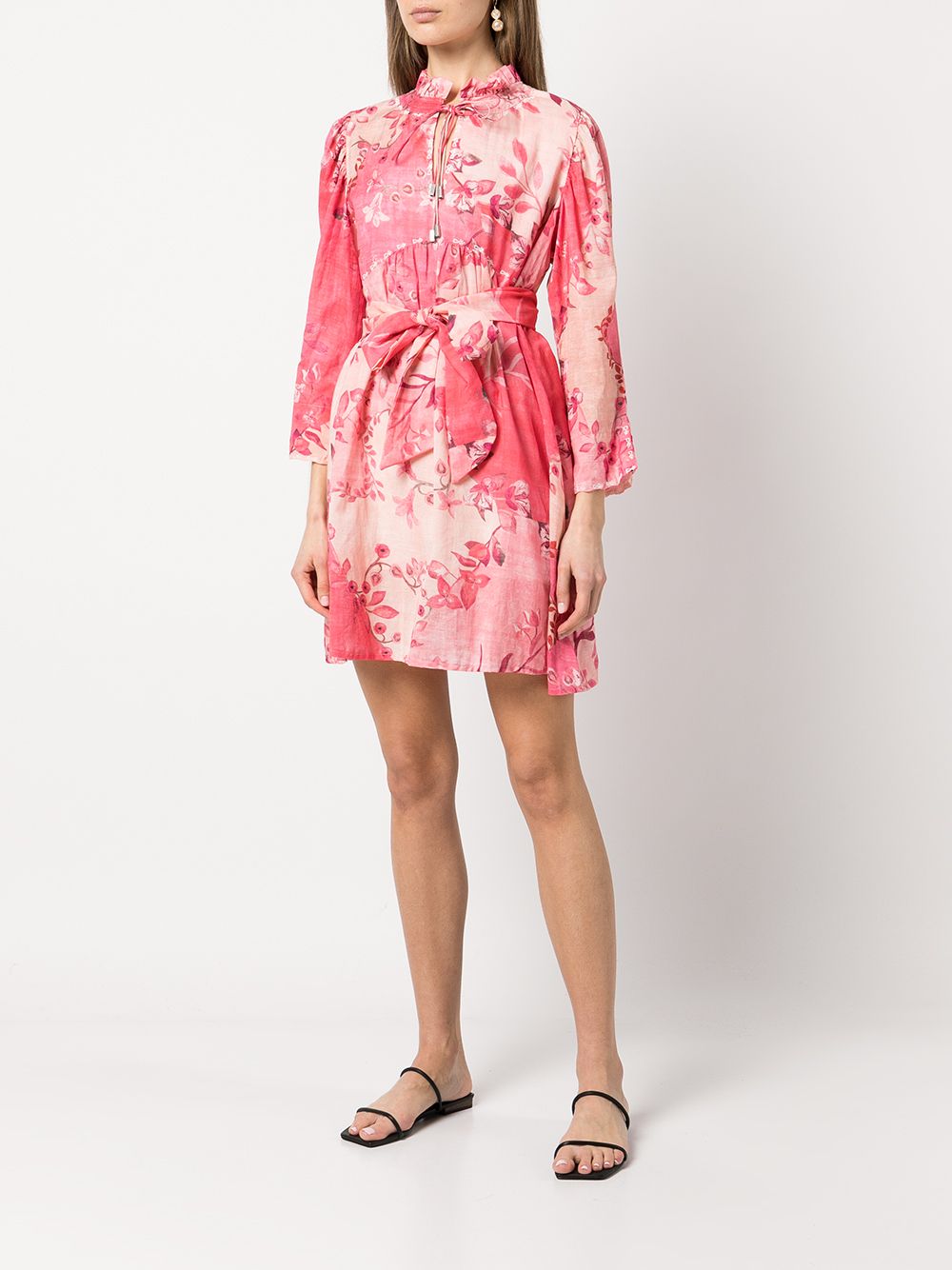 фото Chufy donna floral-print mini dress