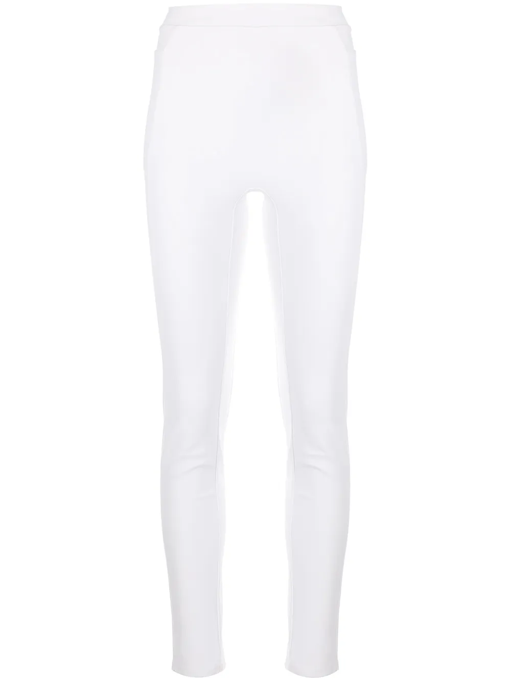 

Adam Lippes leggins con tiro alto - Blanco