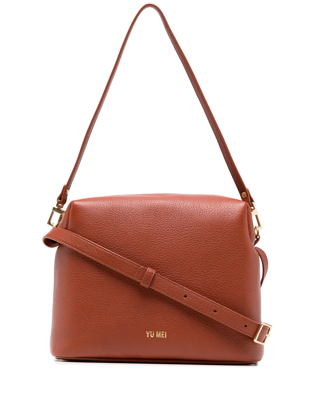 

Yu Mei Ch'lita nappa leather crossbody bag - Brown