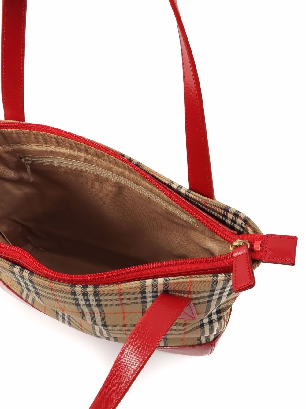 фото Burberry pre-owned сумка на плечо в клетку nova check