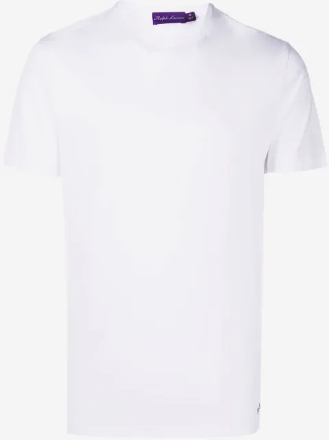 Ralph Lauren Purple Label playera con logo bordado
