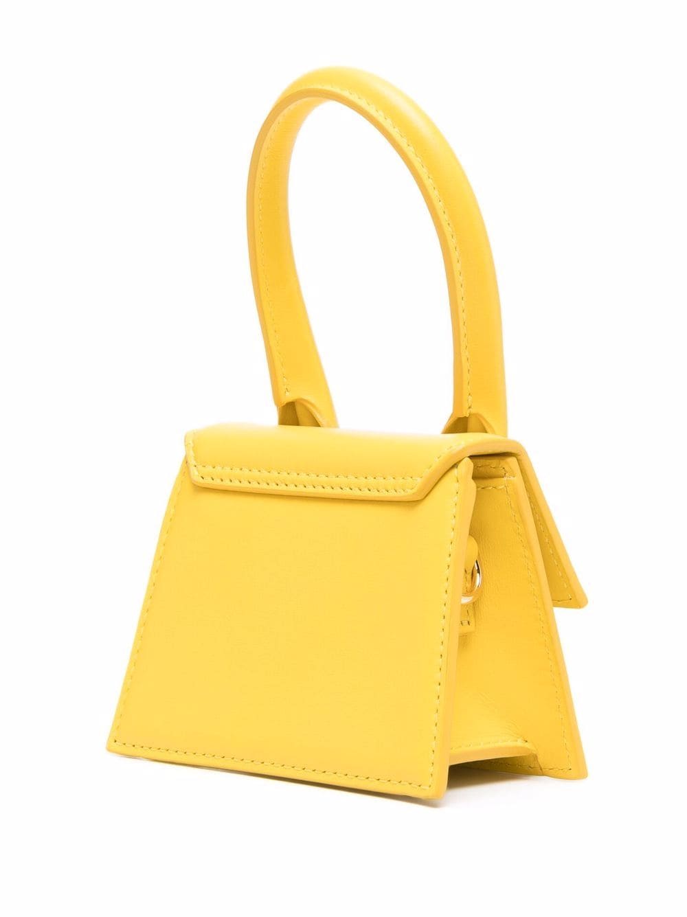 Le bambino mini bag Jacquemus Yellow in Suede - 32025564