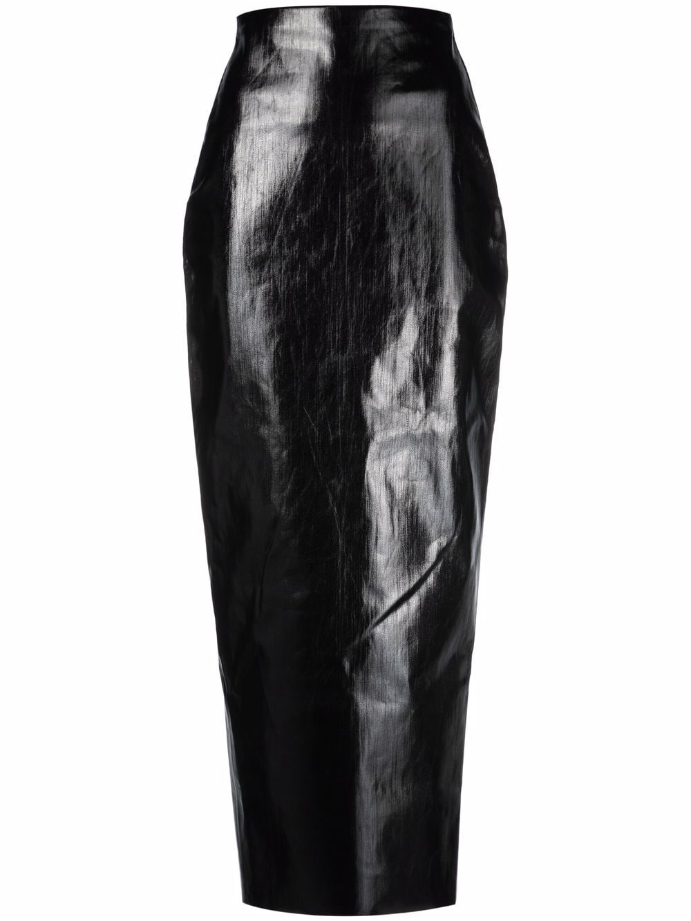 фото Rick owens юбка-карандаш из искусственной кожи