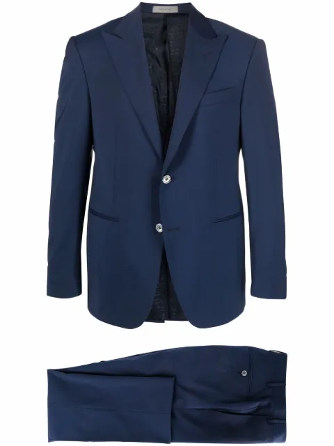 Corneliani بدلة مزيج صوف بكر