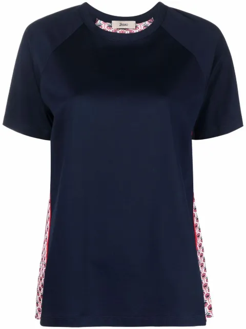 Herno rear-pattern T-shirt