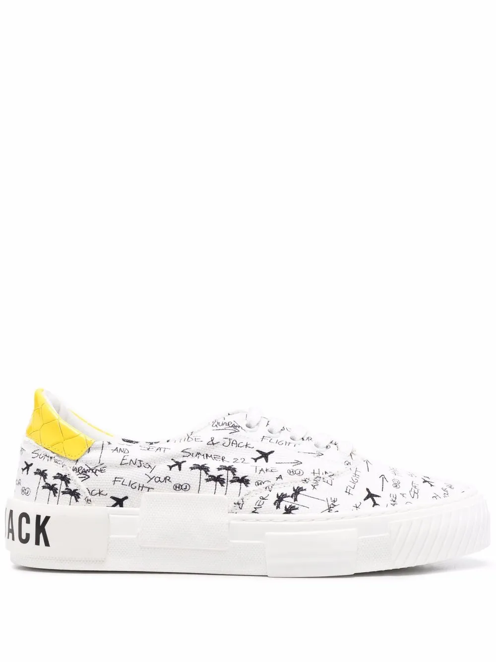 

Hide&Jack tenis Los Angelas Airplane - Blanco