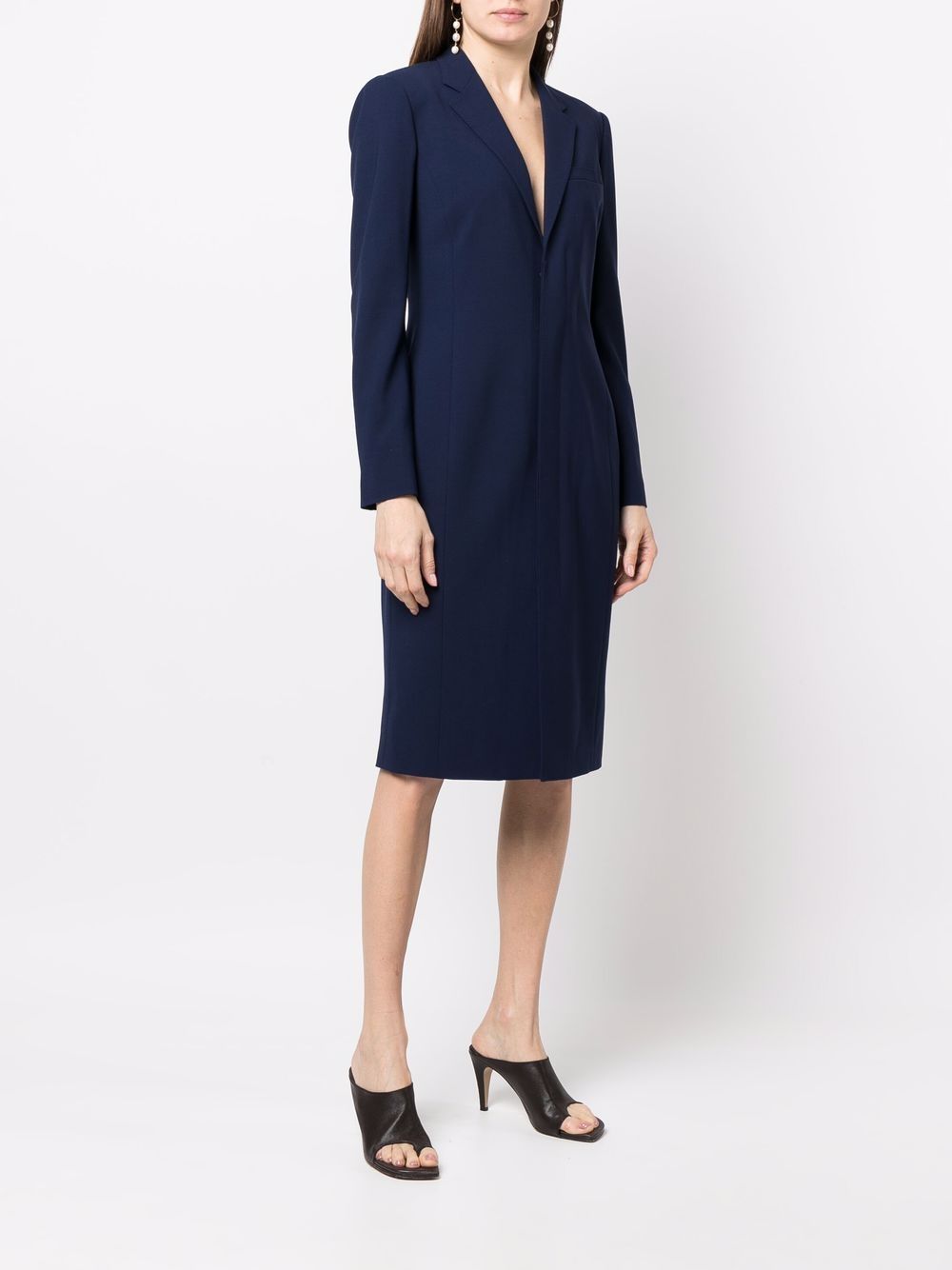 Ralph Lauren Collection Kailyn long-sleeve blazer dress Women