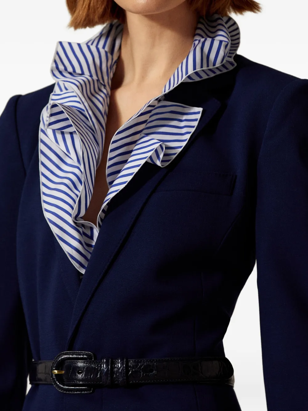 Ralph Lauren Collection Kailyn long-sleeve blazer dress | Image 5