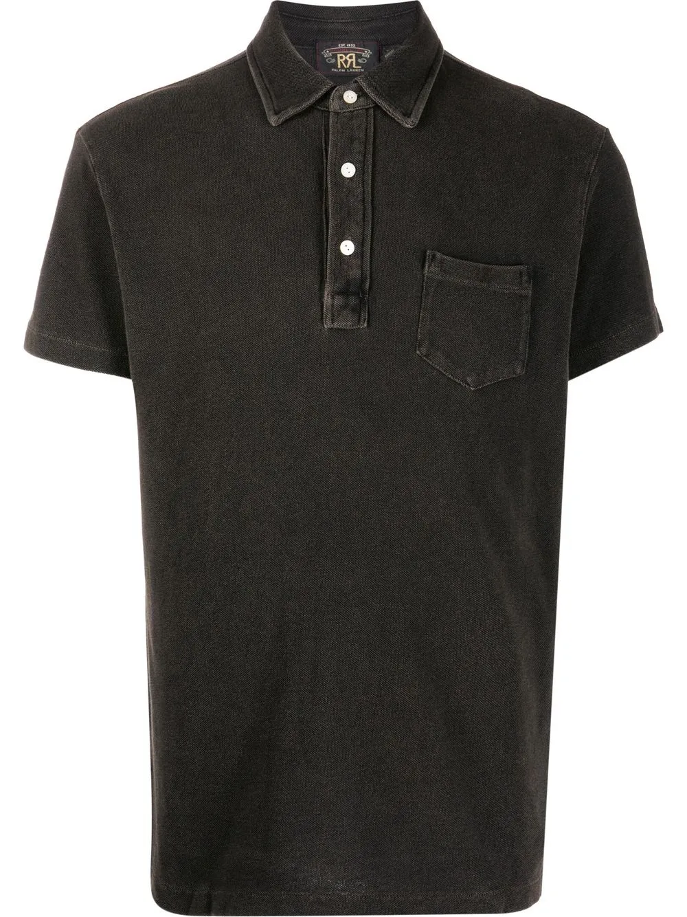 

Ralph Lauren RRL playera tipo polo con botones - Marrón