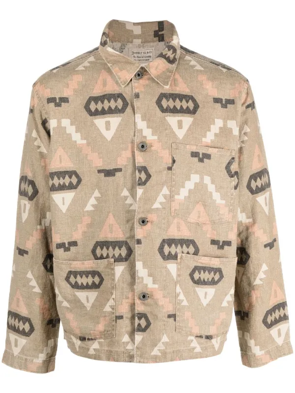 Ralph Lauren RRL Oakham Linen Shirt Jacket - Farfetch