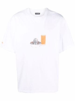 Jacquemus Orange juice-print T-shirt - Farfetch