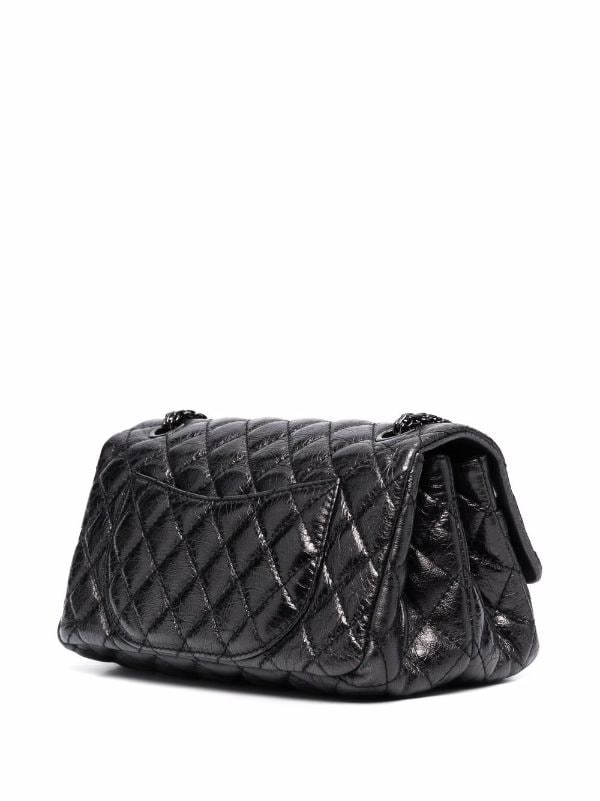 Chanel Pre-owned 2008 2.55 Shoulder Bag - Black