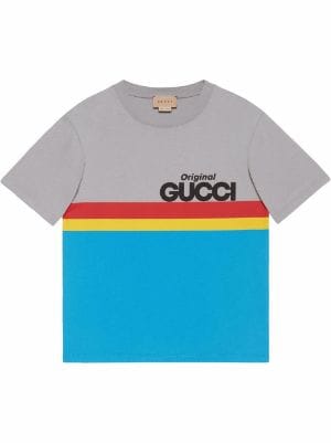 Gucci T-shirt For Boy in Blue