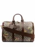 Gucci GG Supreme carnation print duffle bag - Neutrals