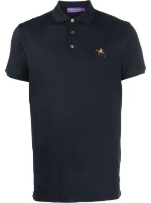 Black ralph lauren outlet shirt purple horse