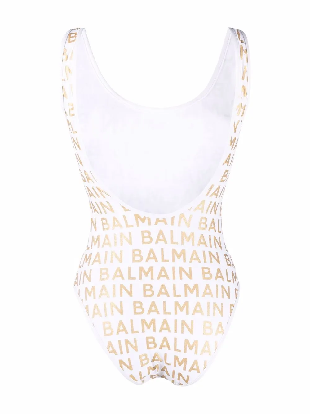 фото Balmain купальник с логотипом