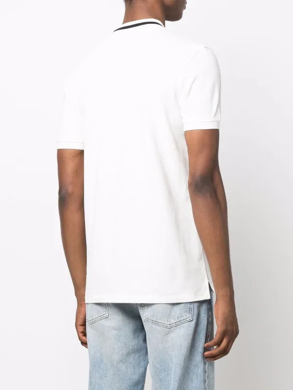 PS Paul Smith Happy logo-print Polo 
