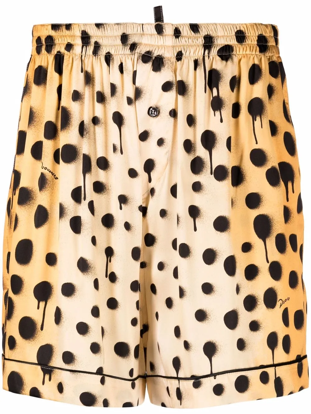 

Dsquared2 bermudas de pijama con estampado de leopardo - Neutro