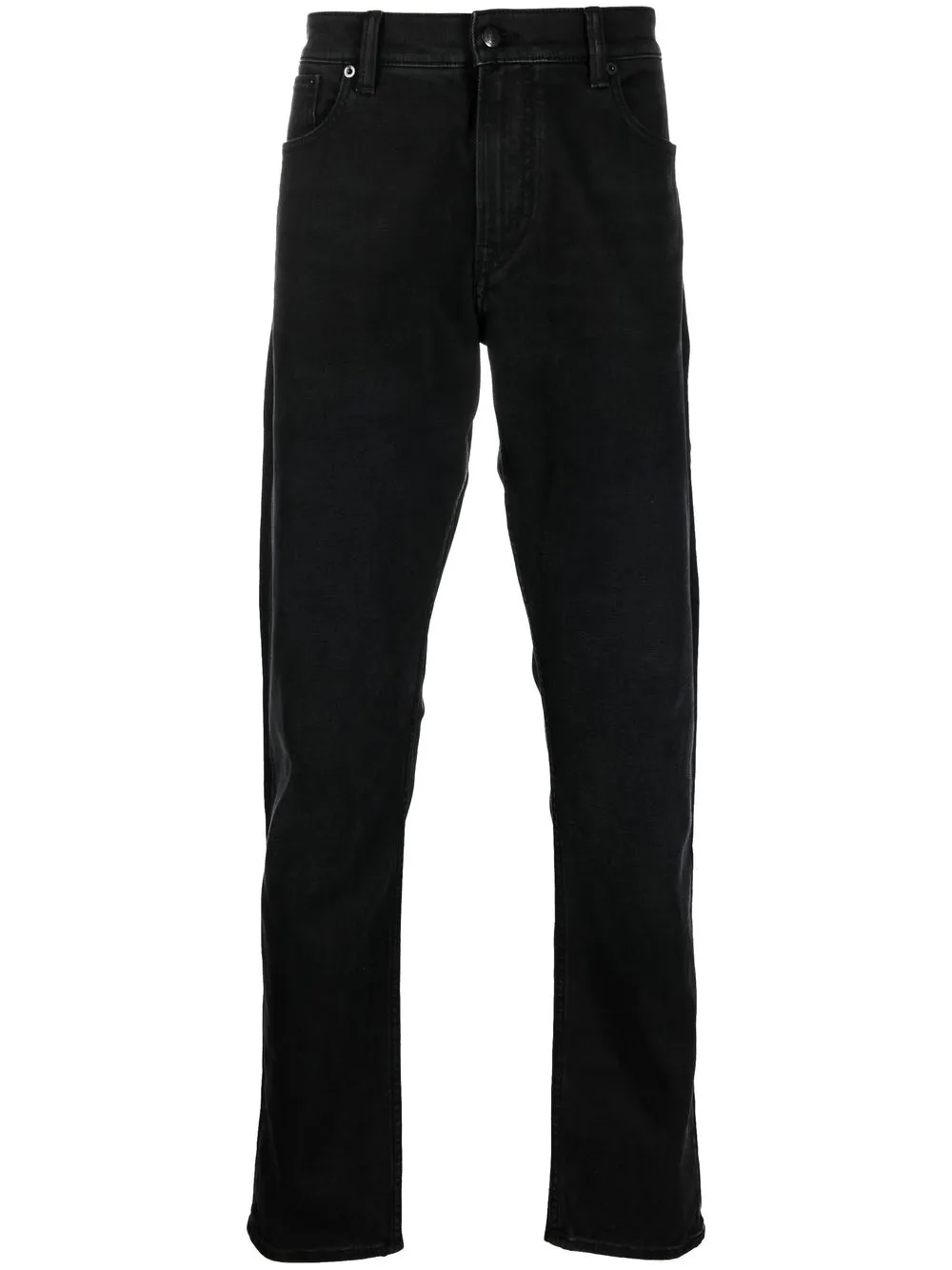 

Ralph Lauren Purple Label jeans slim con tiro medio - Negro