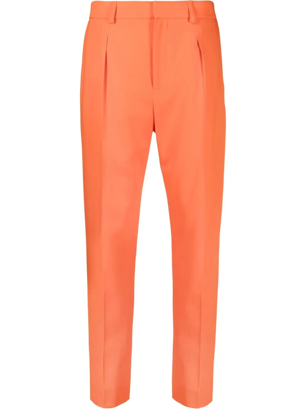 

Ralph Lauren Collection pantalones de tiro alto con pinzas - Naranja