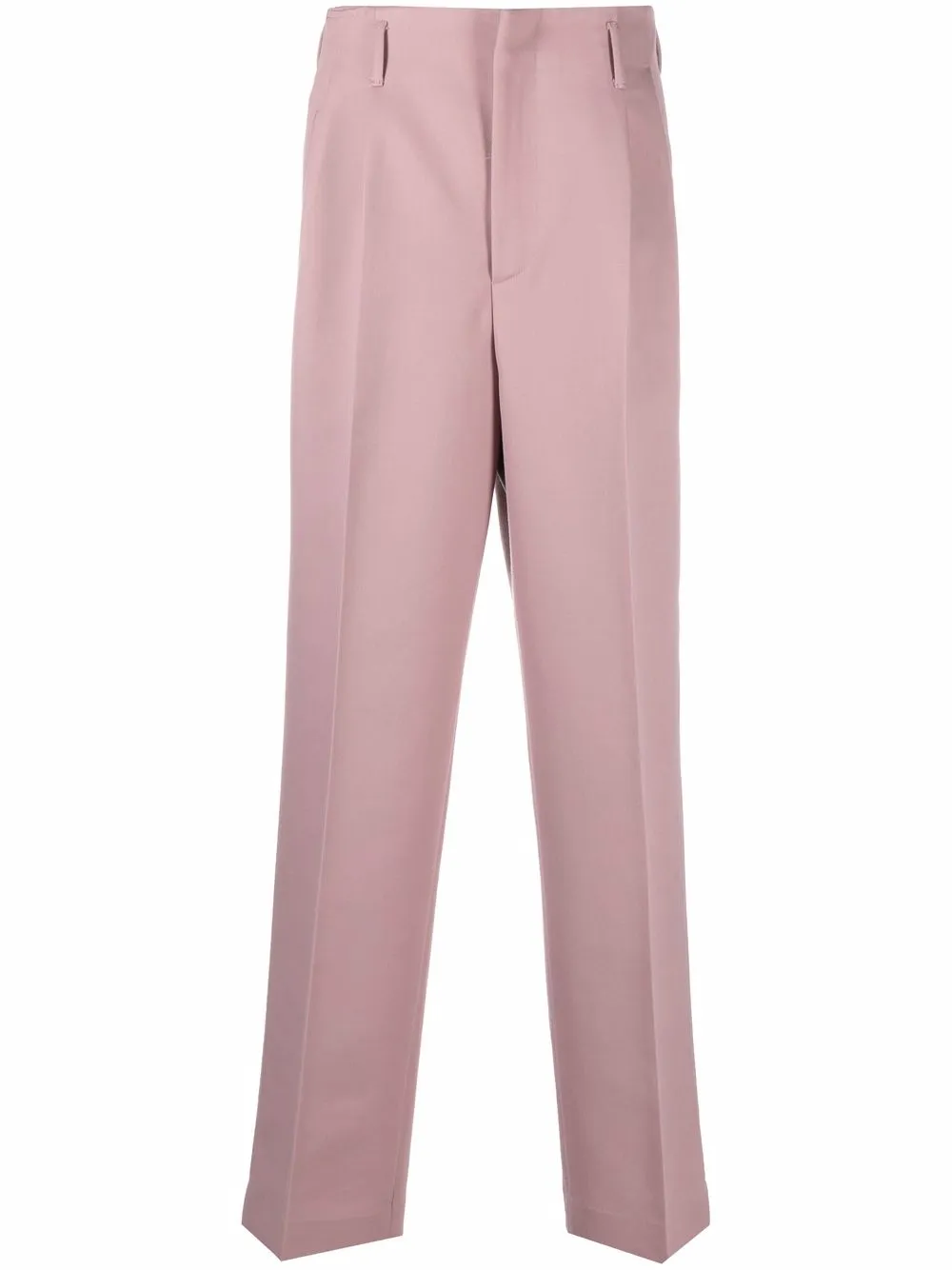Golden Goose pantalones rectos con pinzas - Rosado