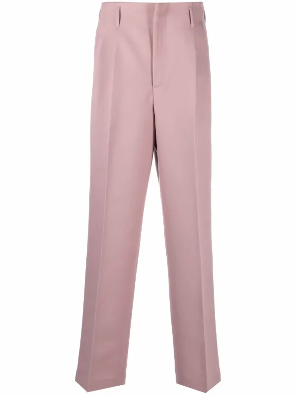 Shop Golden Goose pleated straight-leg 