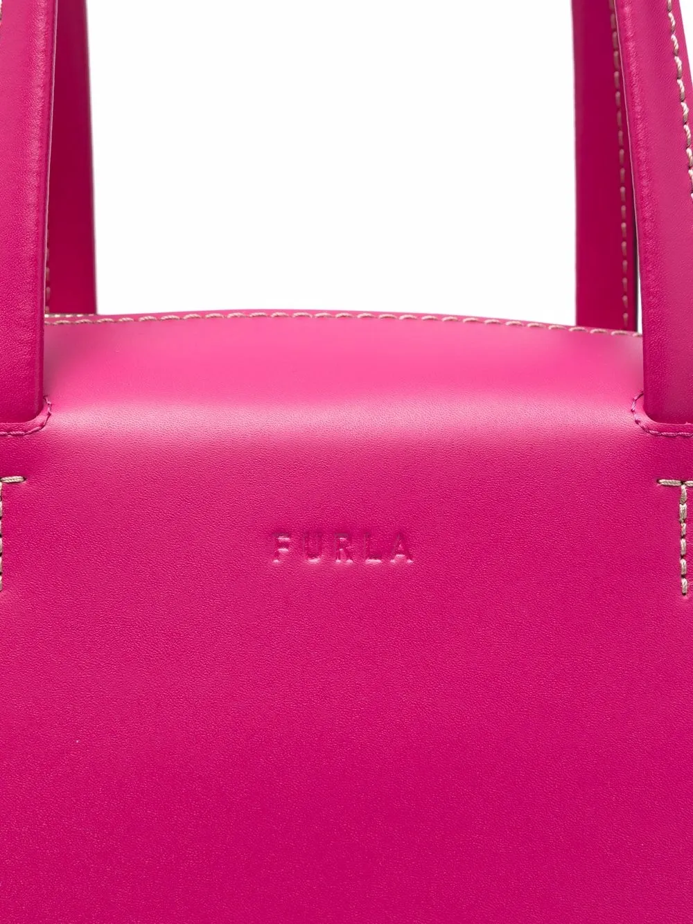 фото Furla сумка-тоут с тисненым логотипом