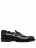 Buttero shark tooth-tongue loafers - Black