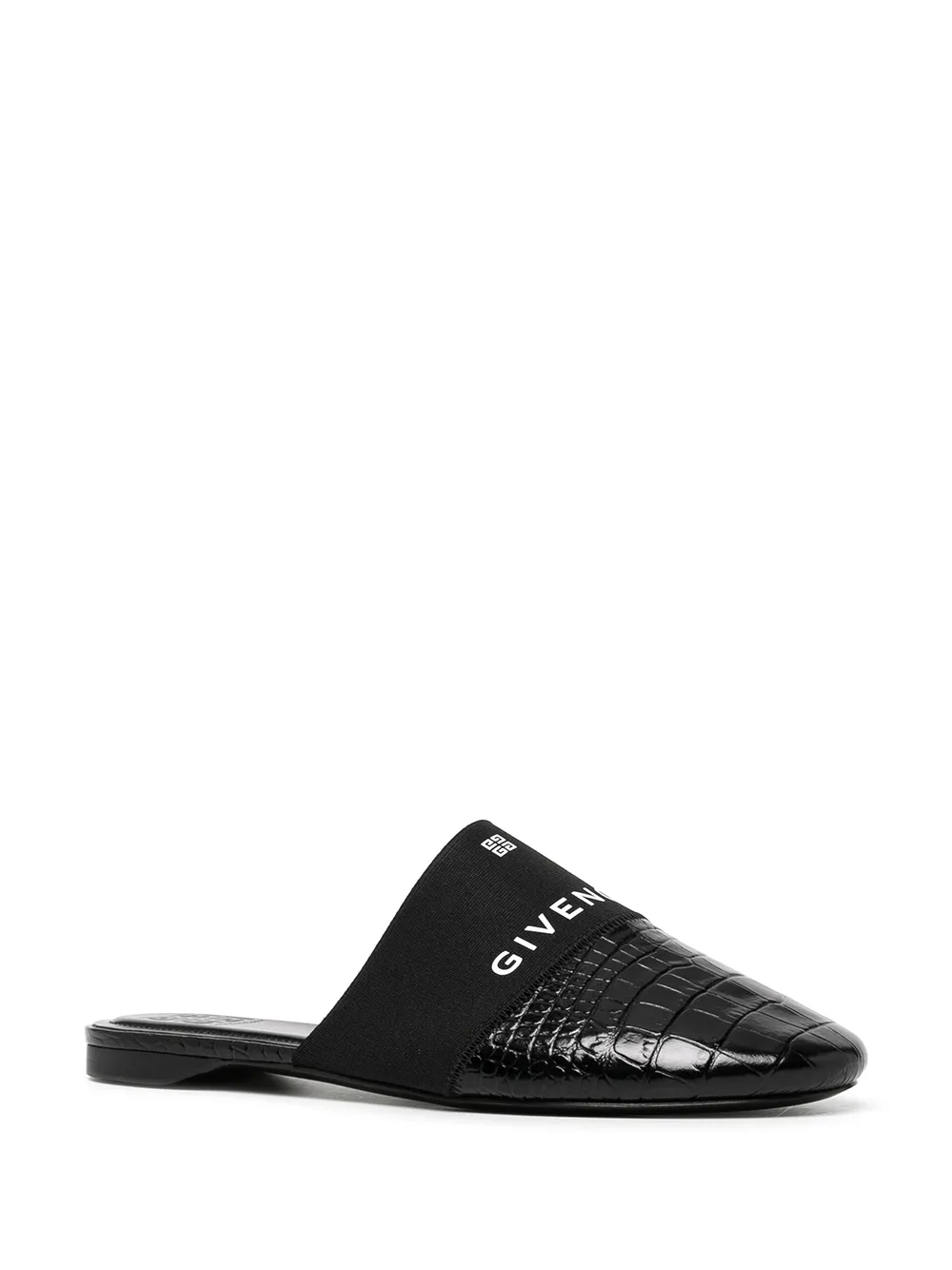 Givenchy logo-print round-toe mules | Heeled Mules | Image 2