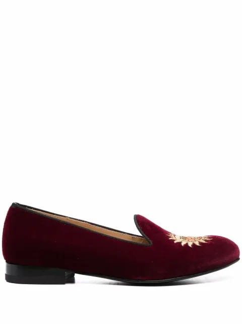 Scarosso chaussons Jordan en velours