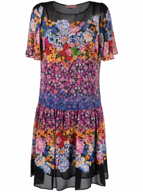 Flower Denim Twin Set main image 1