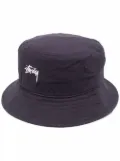 Stüssy logo bucket hat - Blue