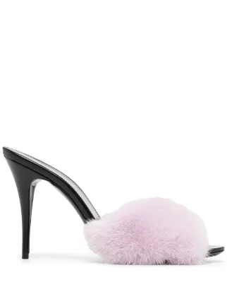 Saint Laurent サンローラン オープンバック サンダル - Farfetch