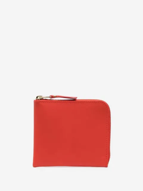 Comme Des Garçons Wallet portefeuille en cuir à fermeture zippée