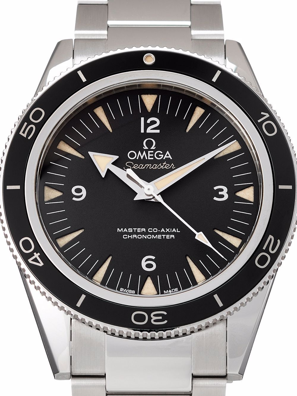 фото Omega наручные часы seamaster 300 master co-axial pre-owned 41 мм 2018-го года