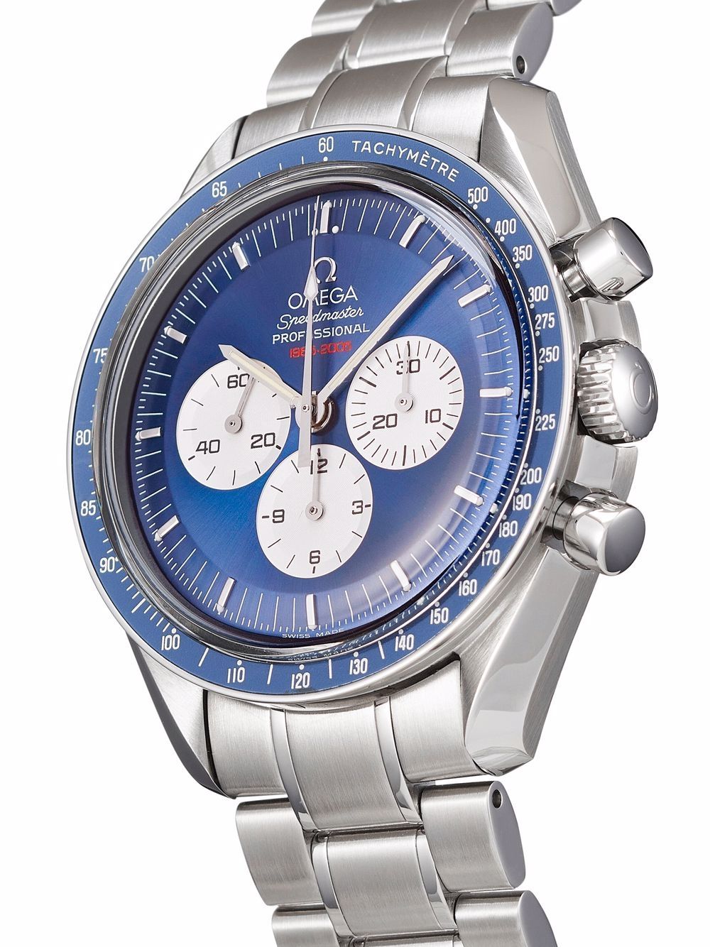 фото Omega наручные часы speedmaster professional moonwatch gemini iv 40th anniversary pre-owned 42 мм 2006-го года