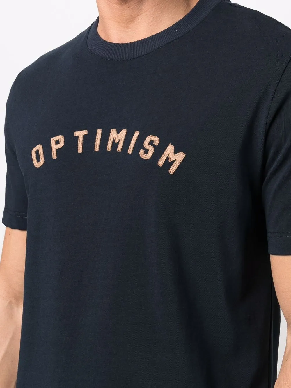 фото Eleventy футболка с надписью optimism